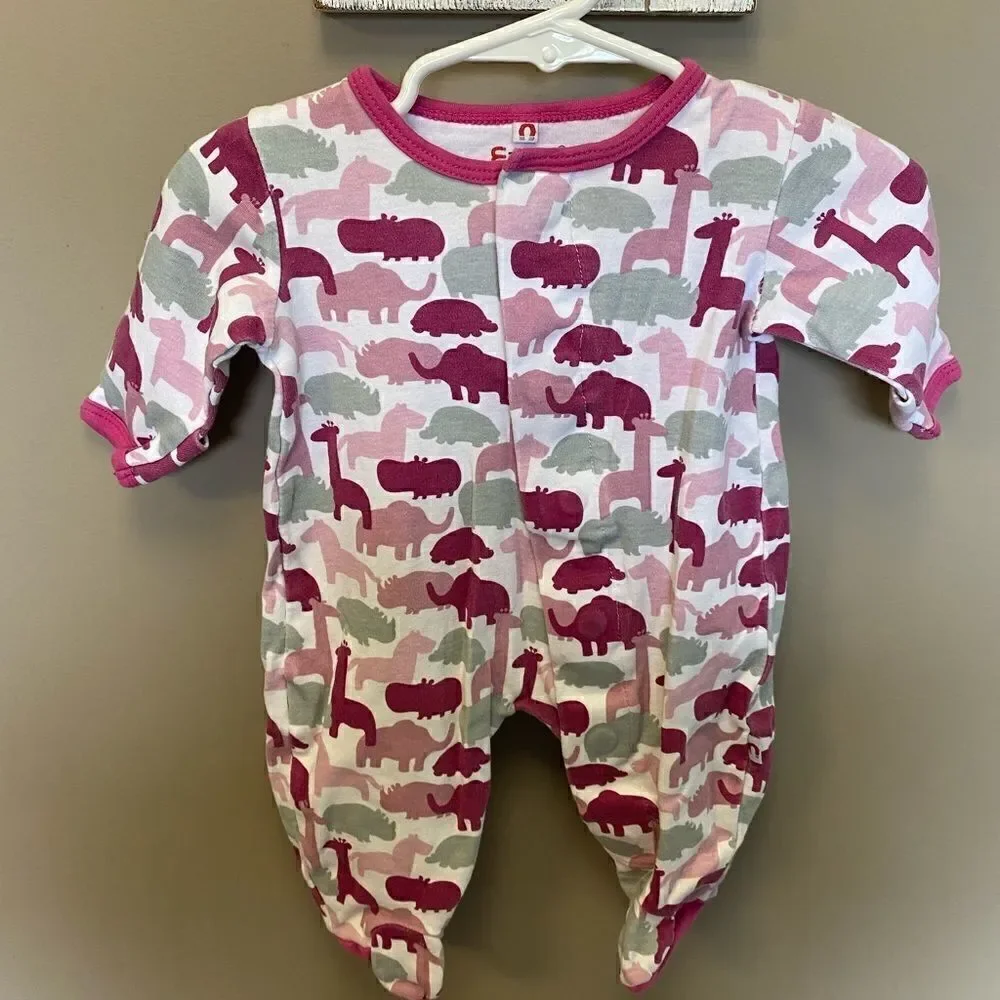 (4) Piece Bundle Carter’s and EMC 3 Month Baby Girl Clothes